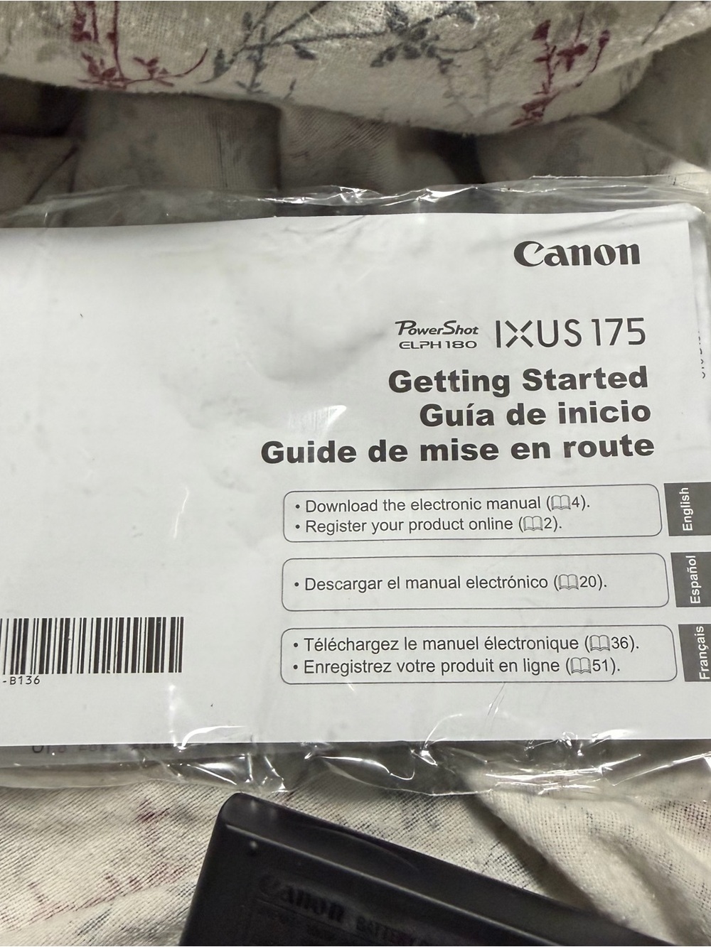 Canon powershot ELPH 180 Silver Point-and-Shoot Digital Camera brand new in box - Picture 9 of 9